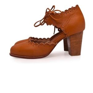 ELF Heels Dance Queen Golden Tan Size 9